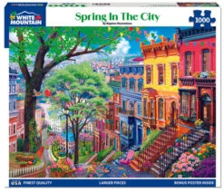 Spring In The City - 1000 Piece Jigsaw Puzzle