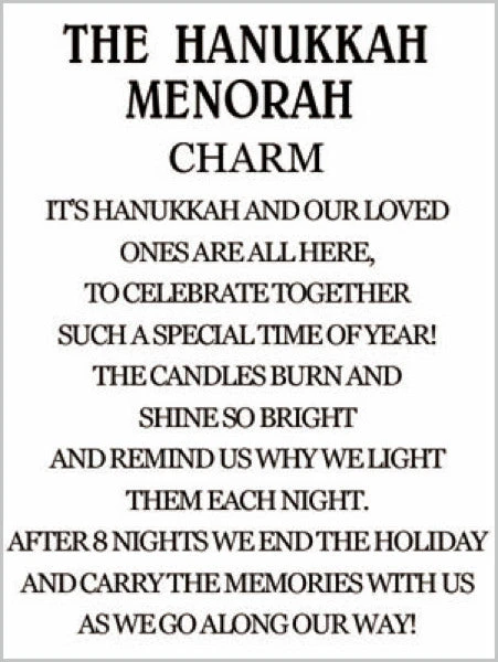 The Hanukkah Menorah Charm 3 The Hanukkah Menorah Charm - Image 3