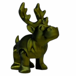 Bruce The Moose - Metallic Gold Color