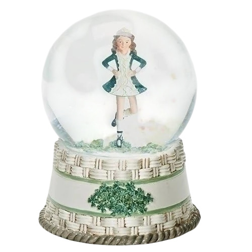 Roman Irish Dancer Musical Snowglobe - 6.5 Inch 1 Roman Irish Dancer Musical Snowglobe - 6.5 Inch