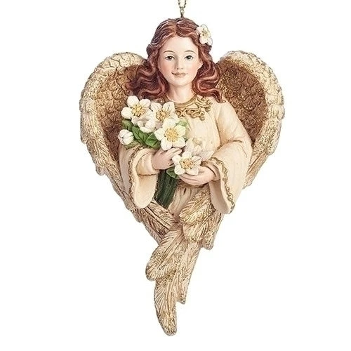 Roman Christmas Rose Angel Ornament 2 Roman Christmas Rose Angel Ornament - Image 2