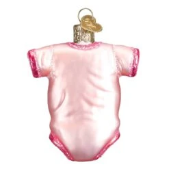 Old World Christmas Pink Baby Onesie -Toy Series Store qv0wgnqke1mabqs0mtzw
