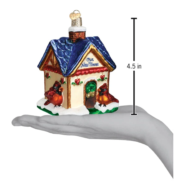 Our New Home Glass Ornament 2 Our New Home Glass Ornament - Image 2