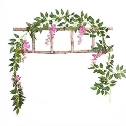 Artificial Wisteria Bean Curd Vine Flower Rattan - 7 Artificial Wisteria Bean Curd Vine Flower Rattan - -Toy Series Store r4rjstwvuwmbg8yb14ly