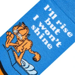 Garfield Rise And Shine Crew Socks -Toy Series Store rdnwdmwoxakkjz8rhrvp