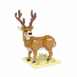 White Tail Buck Mini Building Blocks -Toy Series Store rksdaxac8bzk1ycf9cvp