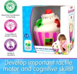 Cupcake Shape Sorter -Toy Series Store rmumjsshurasyhsfx8s6