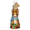 Gumdrop Mini Rudolph Glass Ornament