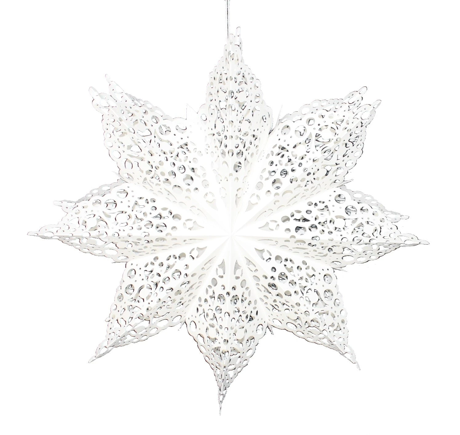 Paper Snowflake Ornament - 26 Inch 1 Paper Snowflake Ornament - 26 Inch