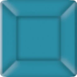 Classic Linen On Ice Blue - Square Paper Salad / Dessert Plate -Toy Series Store s33qmazgd0zp2ul7lfg7