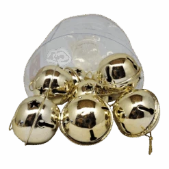 Jingle Bells (8 Pack) - 50mm - Gold -Toy Series Store s7ygxxvxsab0uinkpzru