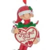 Kurt Adler Mom's Favorite Child Ornament - Boy - Youngest Child