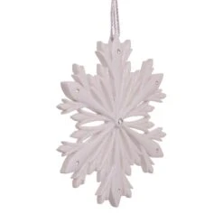 Kurt Adler Elegant Snowflake Ornament With Swarovski Elements 10 Kurt Adler Elegant Snowflake Ornament With Swarovski Elements -Toy Series Store shgnfltmgmgwhxrxtplc