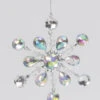 5" Snowflake Ornament - Round