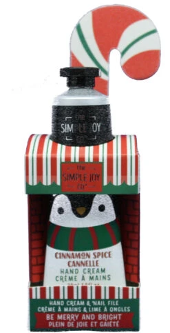 Cinnamon Spice Hand Cream With Nail File