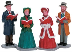 Lemax Christmas Harmony Carolers - 4 Piece Set -Toy Series Store t2wjkj7htgnbabsgpww3