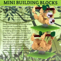 Mini Building Blocks - Sloth -Toy Series Store t3igsqiiuiwweso5vq5q