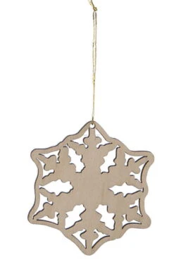 Laser Cut Wood Snowflake Ornament - Style 3 -Toy Series Store t8suldrfblv9ix1l6hl2