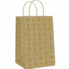 Foil Accented Kraft Treat Bag - 8 Pack -