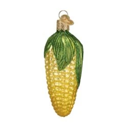 Ear Of Corn Glass Ornament -Toy Series Store tfnk6zo6mo27l5u0mbrt