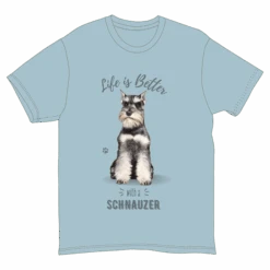 Life Is Better With A Schnauzer T-Shirt - 7 Life Is Better With A Schnauzer T-Shirt - -Toy Series Store tlb9h2ek3pwaxart5gqt