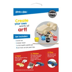 Race Car Wood Paint Kit -Toy Series Store tnt0hzchhxvbavvhmcyg