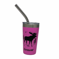 Vermont Moose Stainless Steel 2oz Shooter - Pink