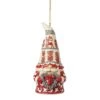 Nordic Noel Gnome With Heart Wreath - Ornament