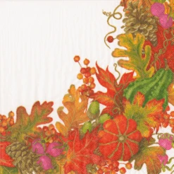Harvest Garland - Cocktail Napkin