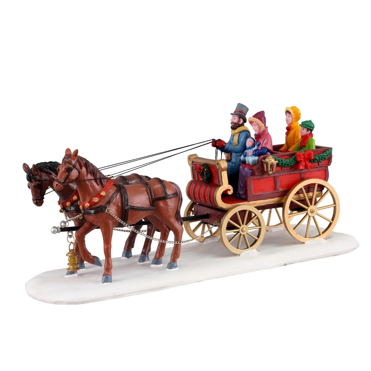 Lemax Carriage Cheer Figurine 1 Lemax Carriage Cheer Figurine
