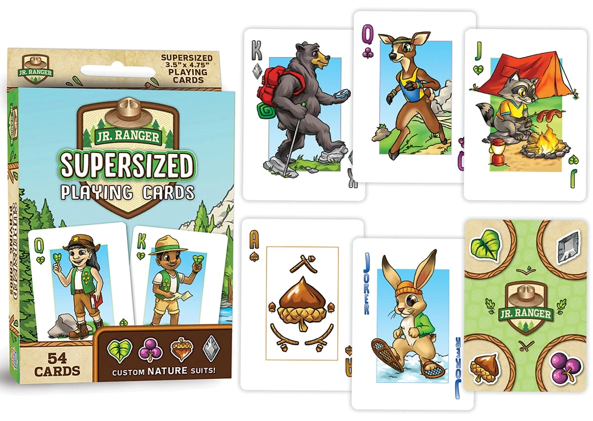 Jr. Ranger Jumbo Playing Cards 1 Jr. Ranger Jumbo Playing Cards