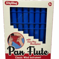 SCHYLLING Pan Flute - Classic Wind Instrument - Blue