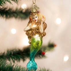 Mermaid Glass Ornament -Toy Series Store uuaf7obczjlzio3mduze