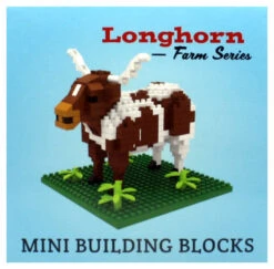Mini Building Blocks - Longhorn -Toy Series Store uzol2qloimyzovrrsbvh