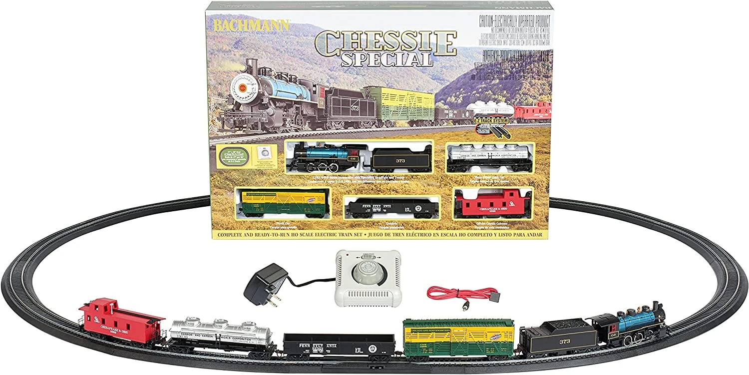 Bachmann Trains - Chessie Special Ready To Run Electric Train Set - HO Scale 4 Bachmann Trains - Chessie Special Ready To Run Electric Train Set - HO Scale - Image 4