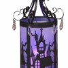 Enchanted Purple Halloween Lantern