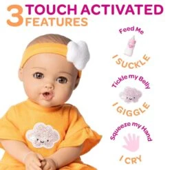 Nurture Time Interactive Baby Doll Clothes And Accessories Set - Sweet Orange -Toy Series Store vn73nwwrzvg0a8ytqs97
