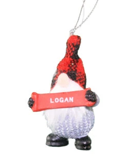 Personalized Gnome Ornament (Letters J-P) - Luke -Toy Series Store w2xo1symri1z0wt4z0gw