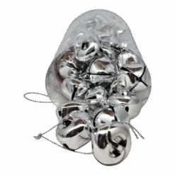 Jingle Bells (30 Pack) - 30mm - Silver -Toy Series Store wcyoyeffttfdmvb4mizw