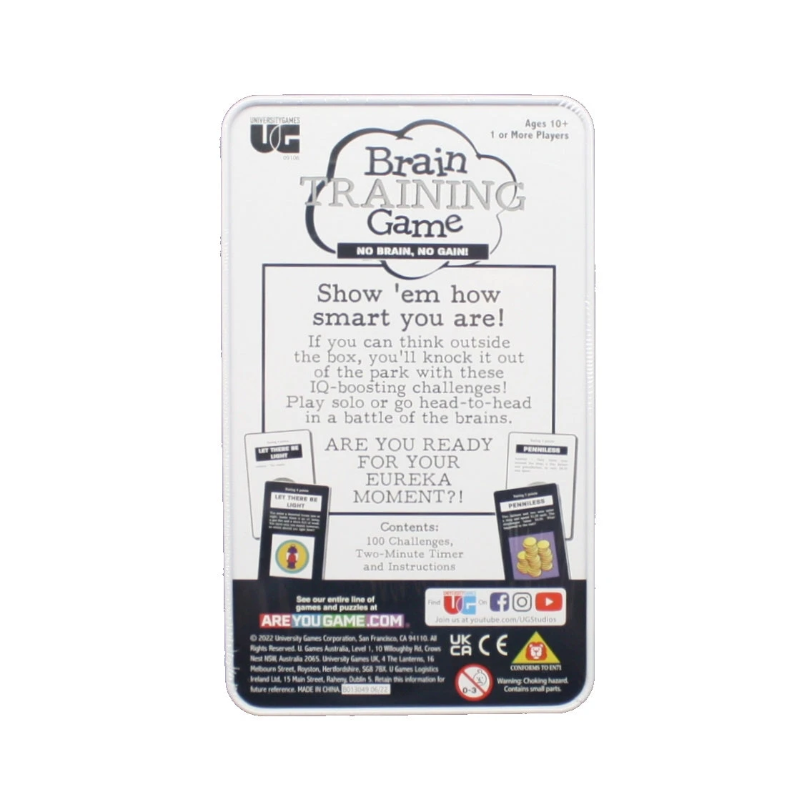 University Games Brain Training Game 2 University Games Brain Training Game - Image 2