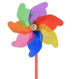 PVC Pinwheel - Translucent Rainbow