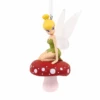 Hallmark Tinkerbell On Mushroom Ornament
