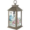 Gentle Chickadees Flameless LED Candle Lantern