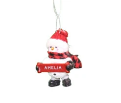 Cozy Snowman Ornament (Letters A - F) - -Toy Series Store ws9pxs4gwf70a0qfe1nl