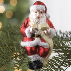 Clip On Glass Santa Ornament -Toy Series Store wwiowwgd7trffau3qvl4