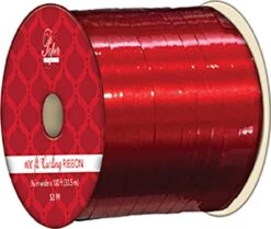 Metallic Style Curling Ribbon -3/16 Inch X 100 Feet - Shiny Red -Toy Series Store wzh6ntdhiy2f0rxewo28