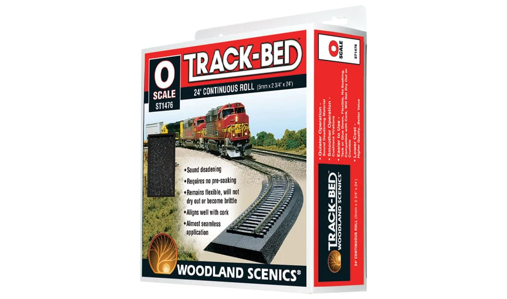 Woodland Scenics O Track-Bed Roll - 24 Feet 1 Woodland Scenics O Track-Bed Roll - 24 Feet