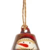 Holiday Icon Bell Ornament - Snowman