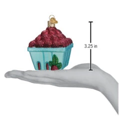 Carton Of Raspberries Glass Ornament -Toy Series Store xqm5z2qwvgwhbo1xfnz3