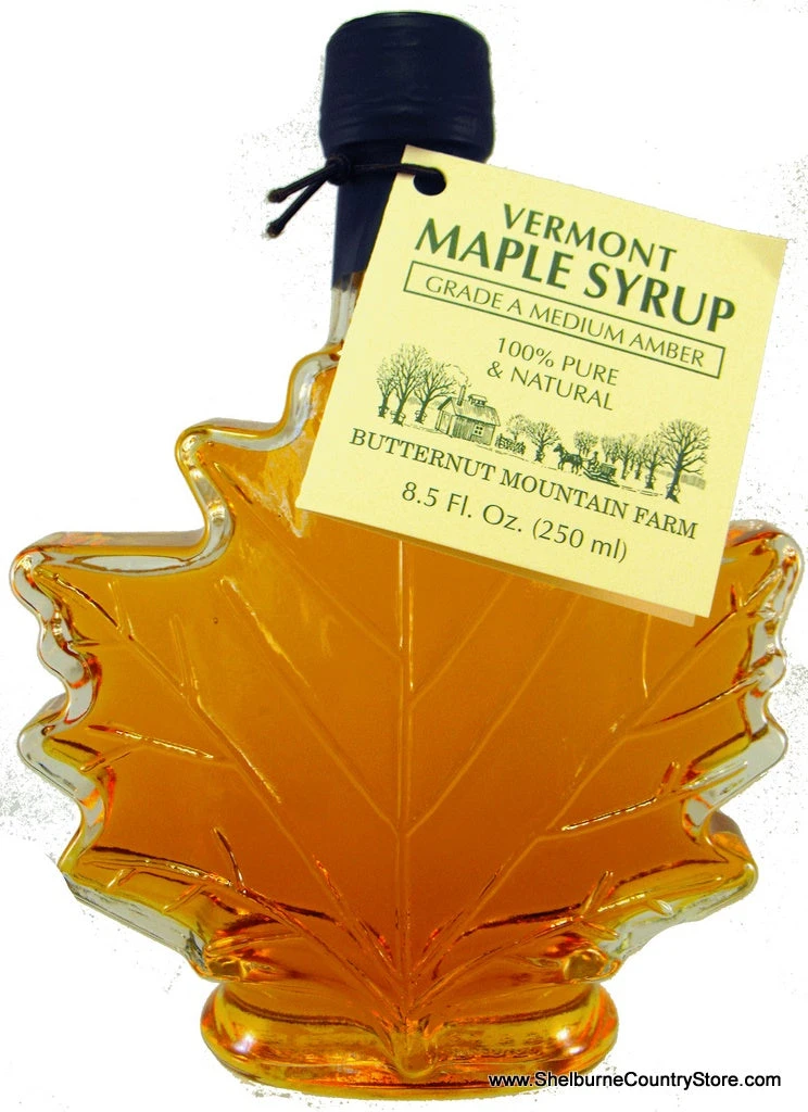 Maple Leaf Grade A Amber Color Rich Taste Vermont Maple Syrup - 8.5 Ounce 1 Maple Leaf Grade A Amber Color Rich Taste Vermont Maple Syrup - 8.5 Ounce